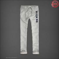 heren abercrombie and fitch 92 elastisch sweatpants lichtgrijs Roze Original vtbq8576